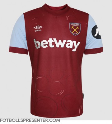 West Ham United Hemma Matchtröja 2023-24 Kortärmad